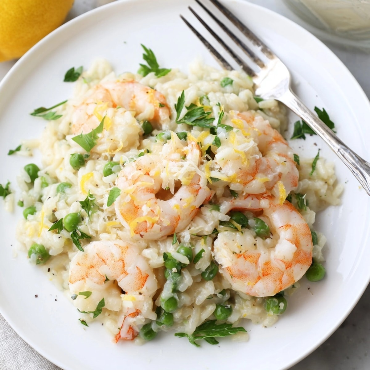Golden, creamy Shrimp Parmesan Rice Skillet: comforting Italian-American flavors in a single pan.