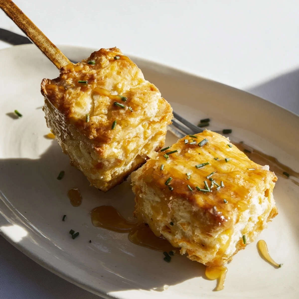 Maple Bourbon Cheddar Biscuits