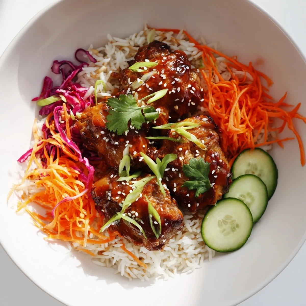 Sriracha Honey Chicken Bowl