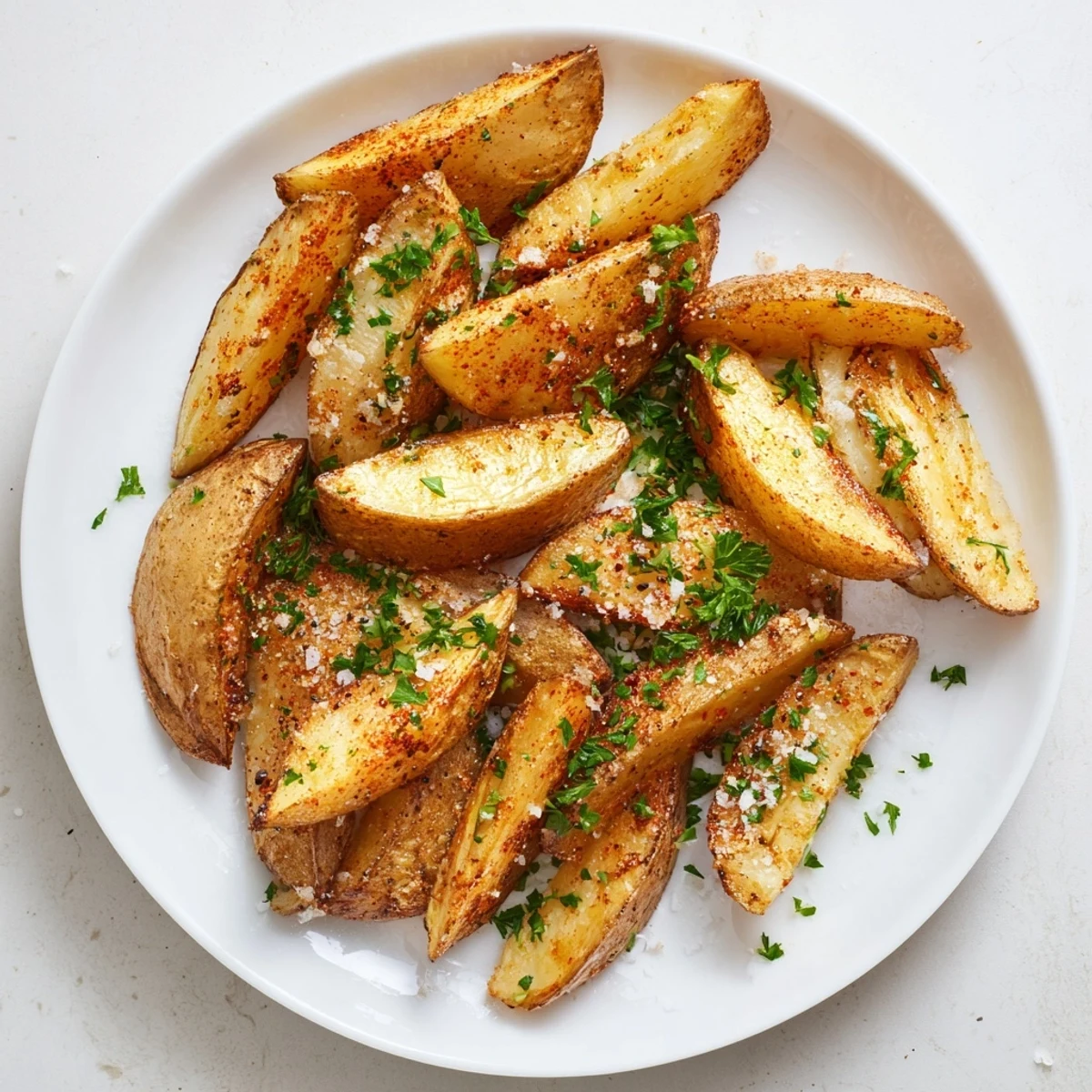 Delicious, easy 15-Minute Microwave Crispy Potatoes, with crispy edges and tender insides, perfect for a fast meal.