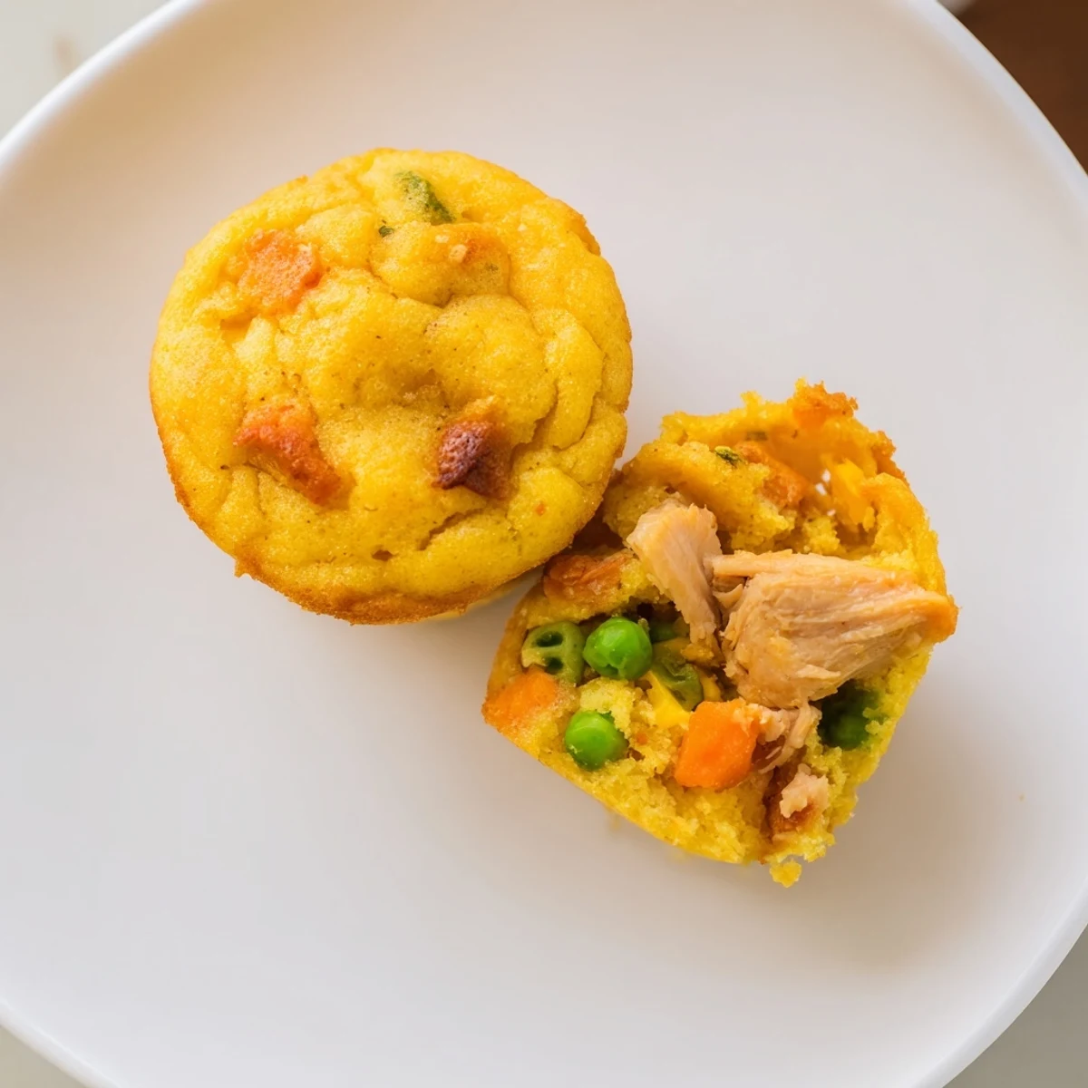 Mini Chicken Pot Pie Muffins