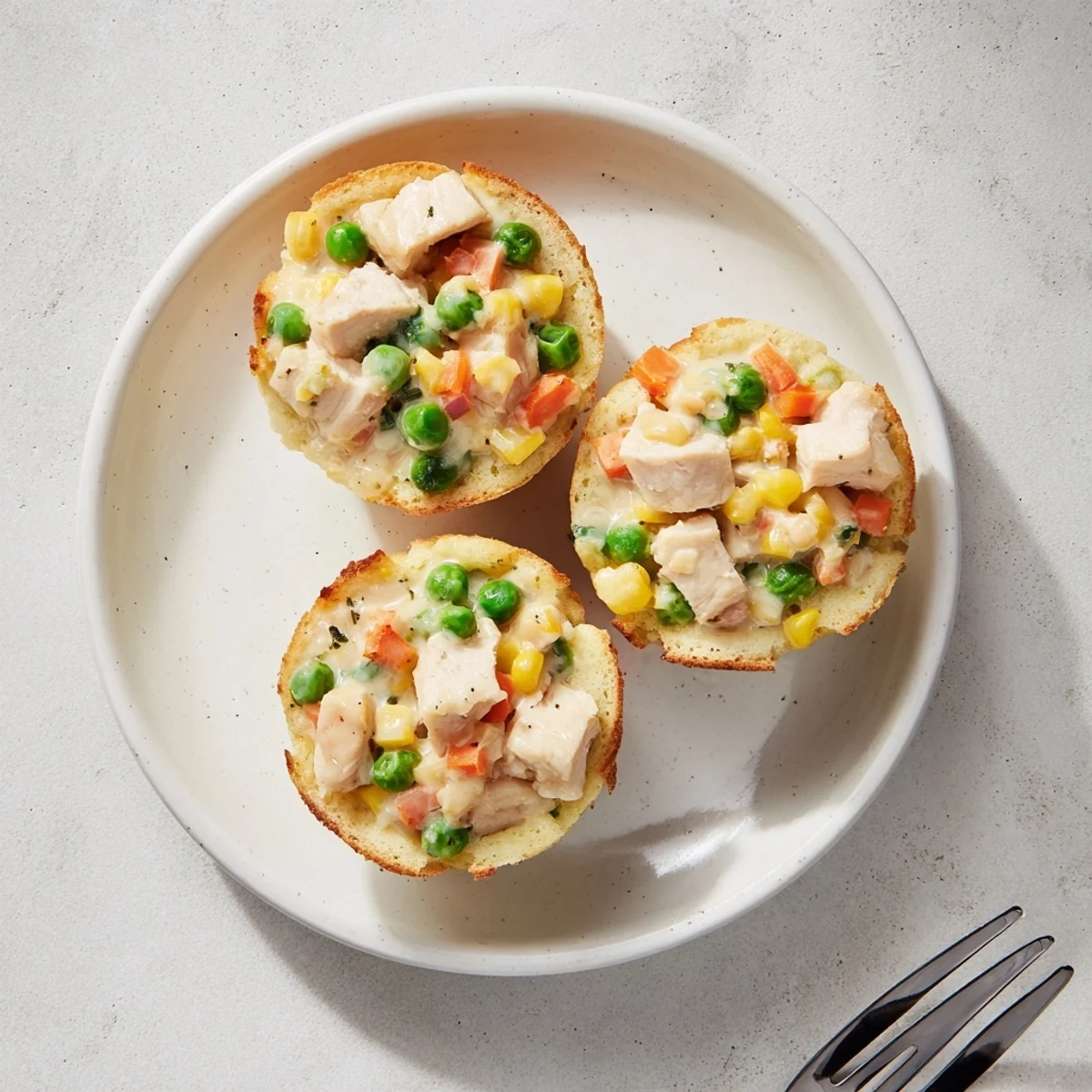 Mini Chicken Cornbread Muffins