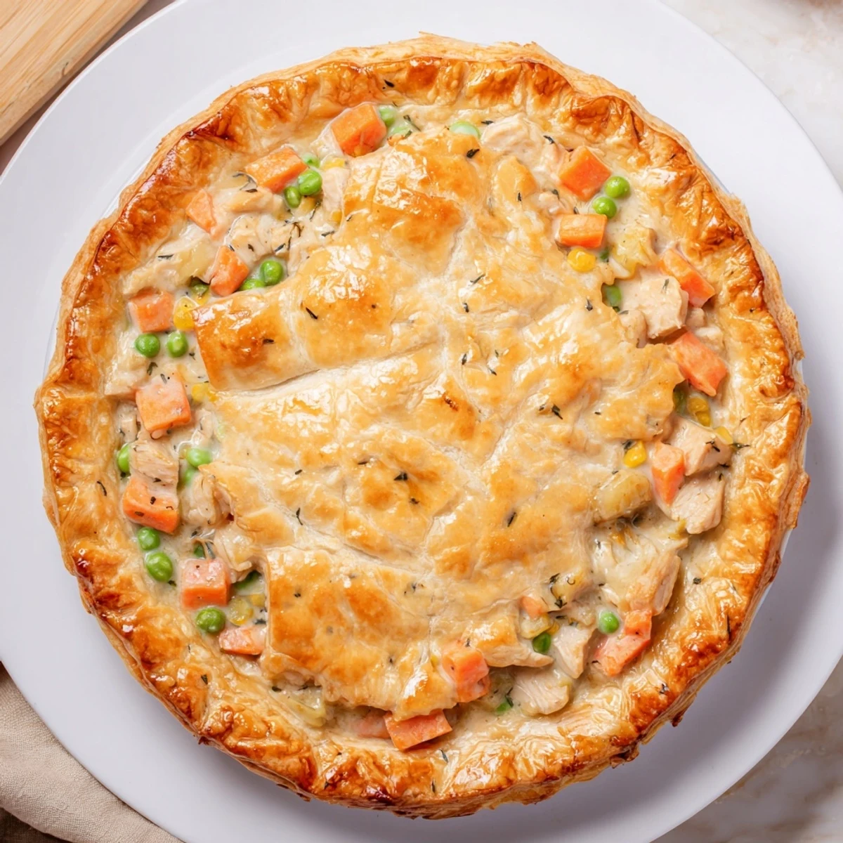 Marry Me Chicken Pot Pie