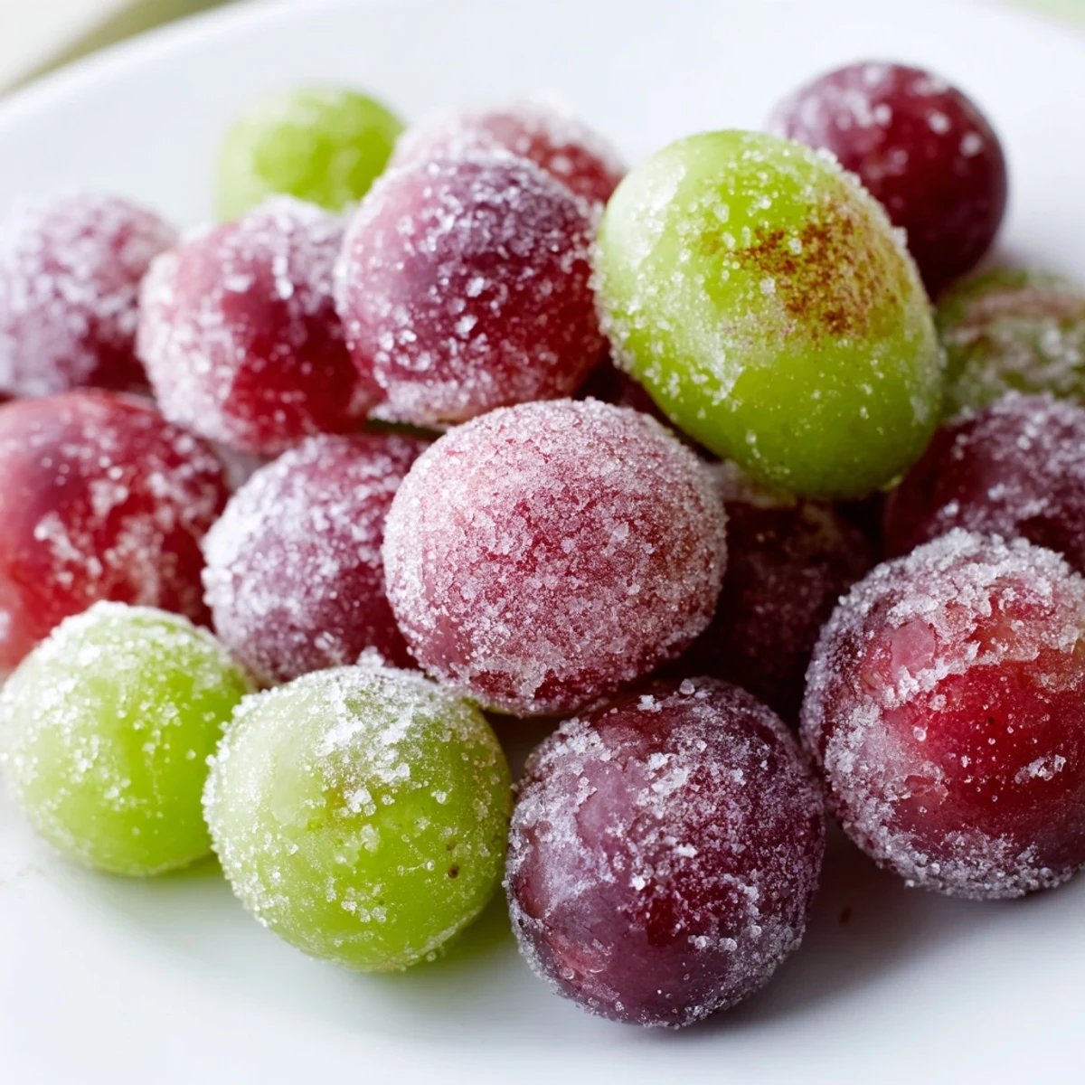 Frozen Grapes Refreshing Snack