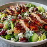 Greek Salad Grilled Chicken Bowl