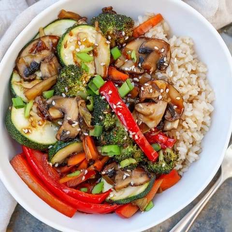 Japanese Hibachi Veggie Bowls