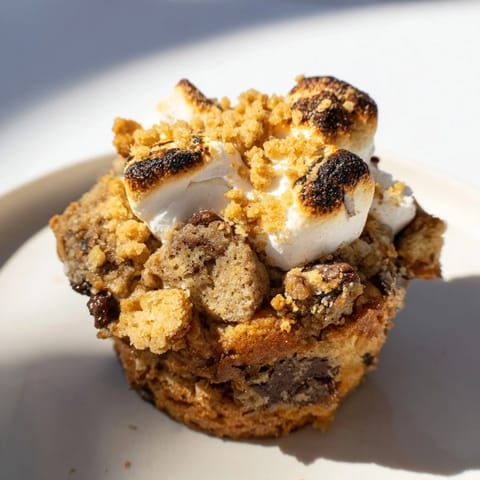 Chai Spiced Smores Cookie Muffins