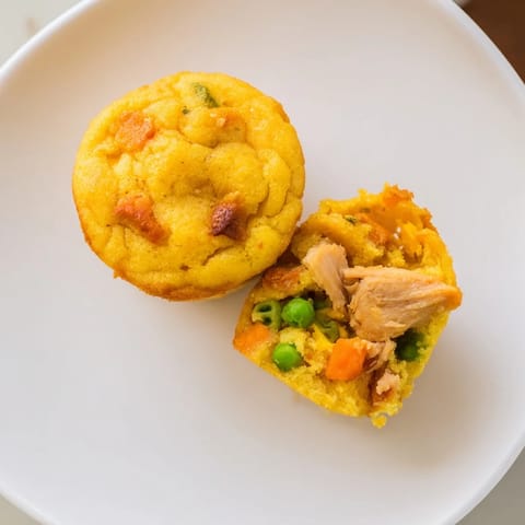 Mini Chicken Pot Pie Muffins