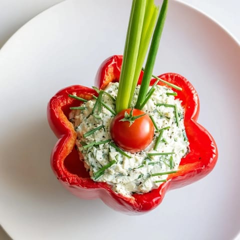 Blooming Tulip Veggie Cups