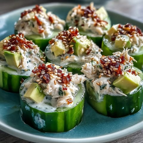 California Roll Cucumber Salad