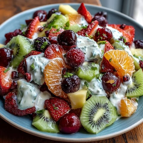 Spring Fruit Table Platter