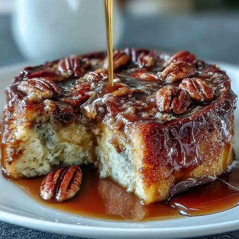 Easy Pancake Casserole Maple