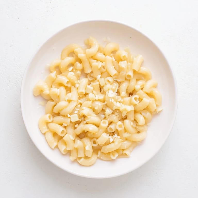 Golden, buttery ditalini pasta with fragrant garlic, a simple and satisfying Italian-inspired meal.