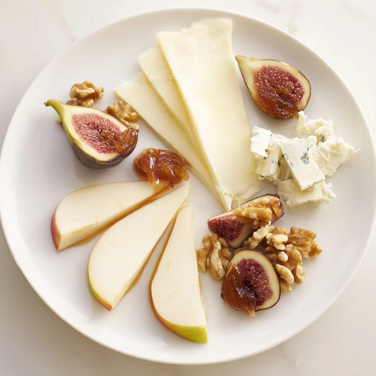 This Wine & Food Pairing Platter presents a gourmet arrangement, perfect for sophisticated entertaining or a special occasion.