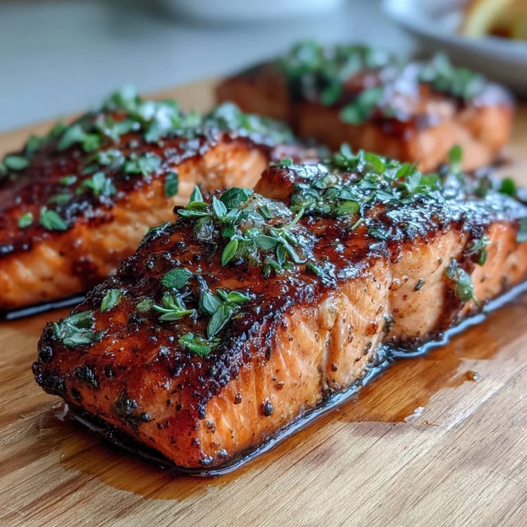 Vibrant sheet pan salmon dinner with flaky fish, roasted potatoes, and crunchy green beans, brightened by lemon slices and fresh parsley.