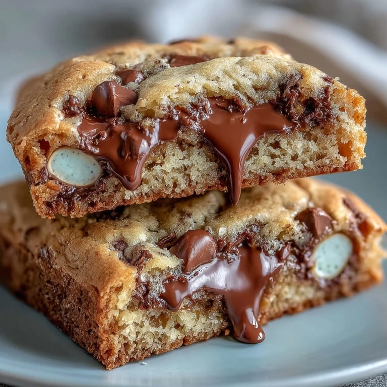Golden-baked Easter cookies loaded with Cadbury Mini Eggs and gooey chocolate chips for a festive spring dessert.
